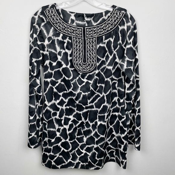INC International Concepts Long Sleeve Blouse with Clasp Closure in Front Size S - Picture 1 of 8